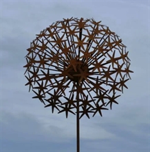 Rustik mælkebøtte i jern